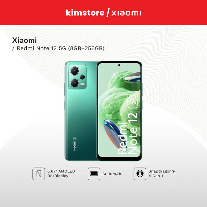 Xiaomi Redmi Note 12 5G (8Gb/256Gb) CWY | Shopee Philippines