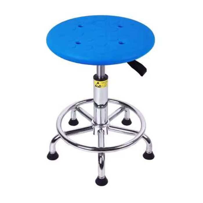 Adjustable Round School Laboratory Workshop Assembly Line Stool Anti ...