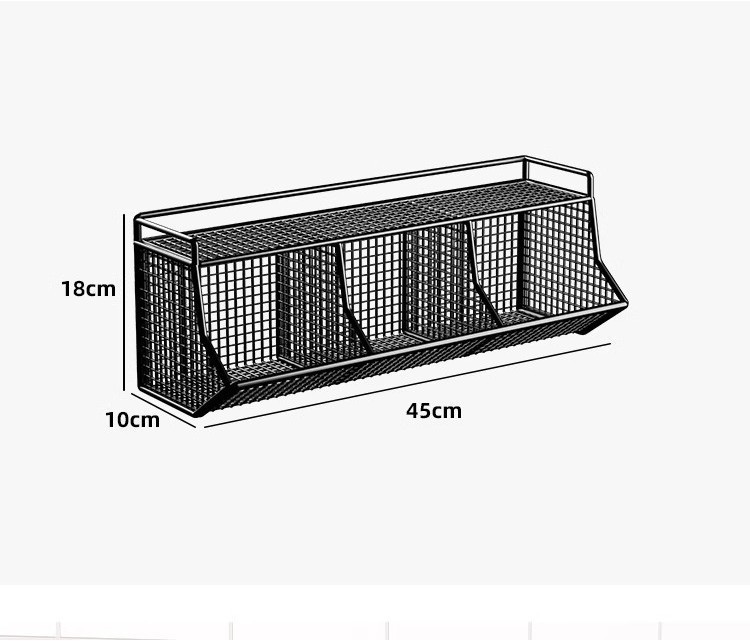 JUJIAJIA Kitchen Wall Hanging Basket Free Punching Onion Ginger Garlic ...