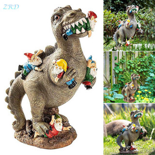 Ginoong Dinosaur Ng Waterwheel Godzilla Dwarfs Gnome Statue Figurine ...