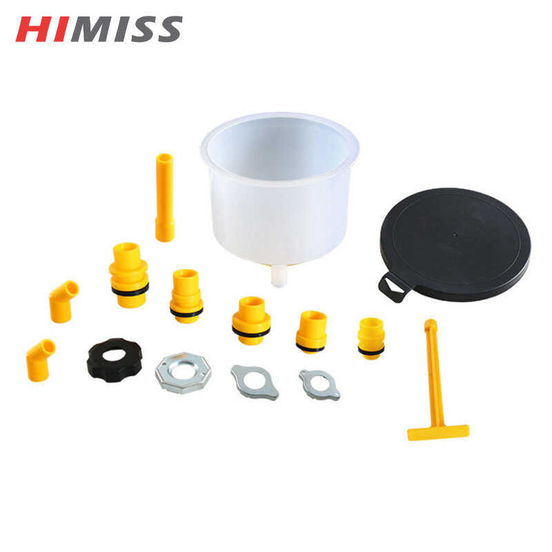 HIMISS Car Radiator Filling Funnel Spill Proof Coolant Kit Automotive