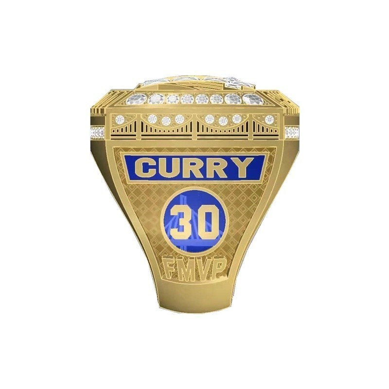 Male Fan Commemorative Ring 2022 NBA Golden State Warriors Curry ...
