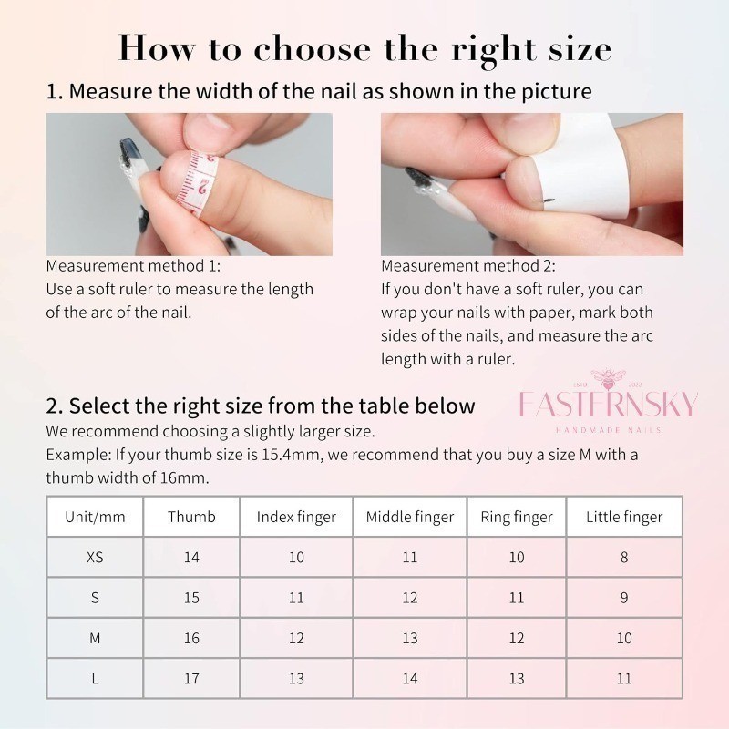 [Free Glue] Handmade Nail Pink Flower Glitter Highlights Short Square