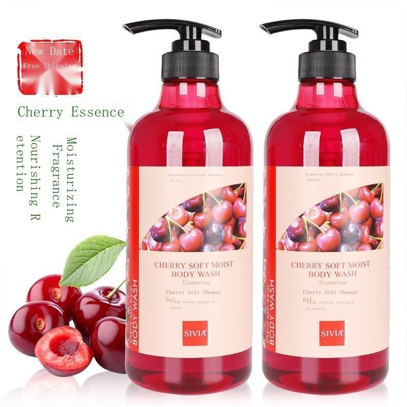 Special offer Xianweina Cherry Soft Shower Gel Perfume Refreshing Bath
