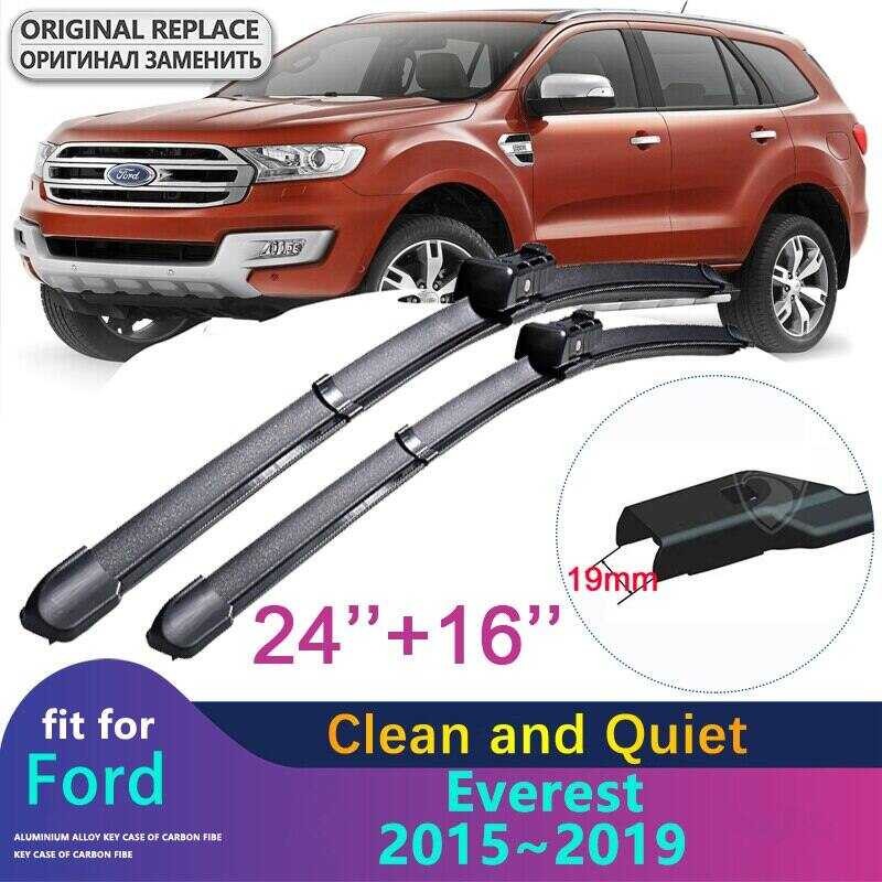Front Wiper Blades For Ford Everest 2015 2016 2017 2018 2019