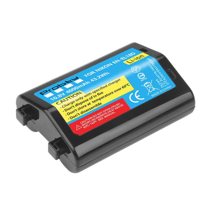 Pin Kingma for Nikon EN-EL18D 2600mah for for Nikon Z9 D4 D4S D5 D6 và D800/D800E grip