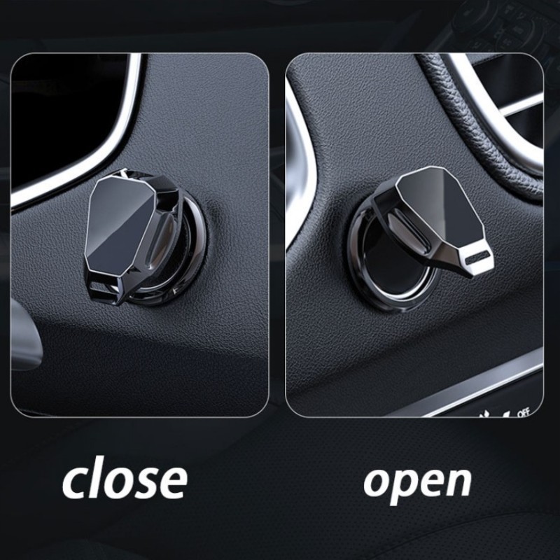 BYD Alloy Car One Button Start Protection Cover Decoration Car Engine