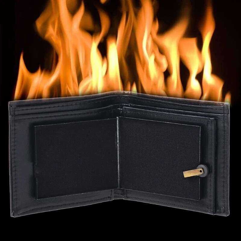 AA Flame Fire Magician Props Wallet Street Stage Show Profession Magic ...