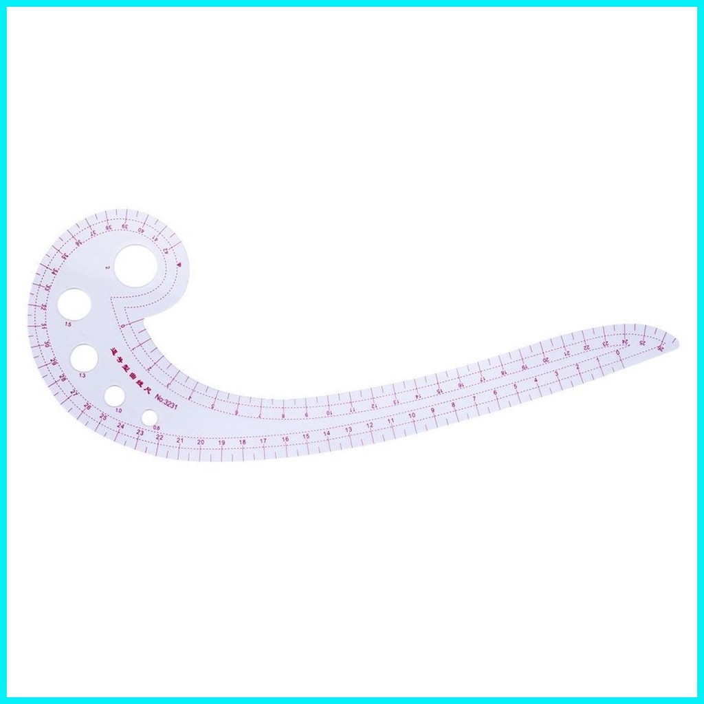 6PCS French Metric Ruler Clothing Fashion Curve Shaped Grading Rulers ...