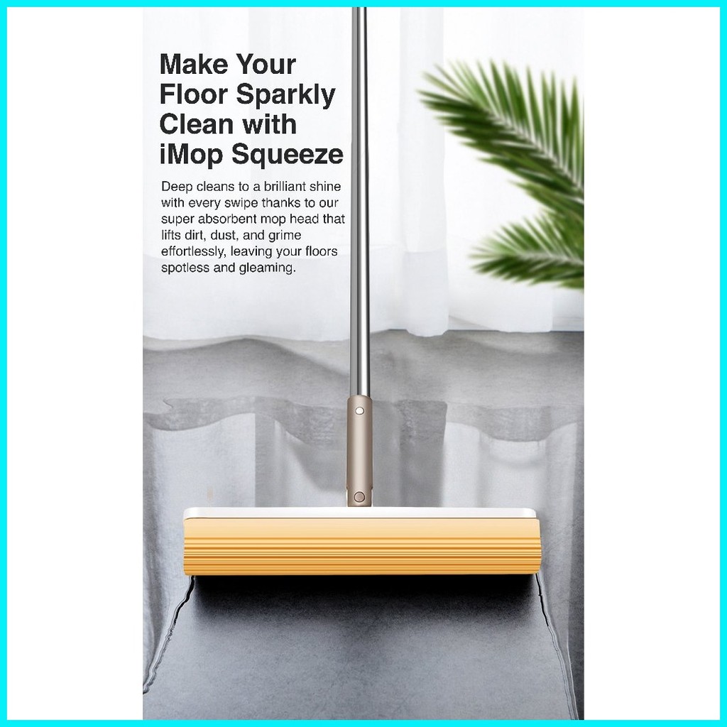 iMop Squeeze PVA Floor Mop Complete Set IMOP-S | Shopee Philippines