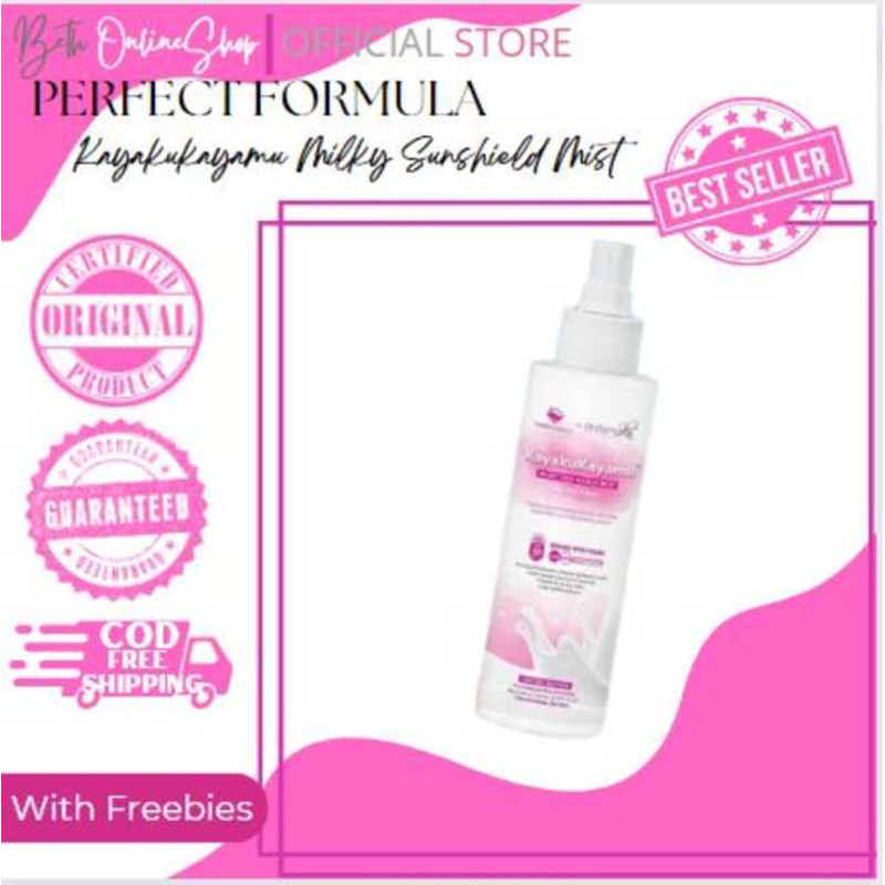 Kayakukayamu Milky Sunshield Mist 150Ml For Face & Body Spf50 By ...