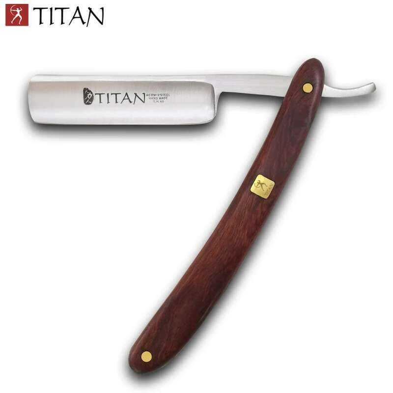 A A A Titan Wood Handle Straight Razor . Blade Sharp Already | Shopee ...