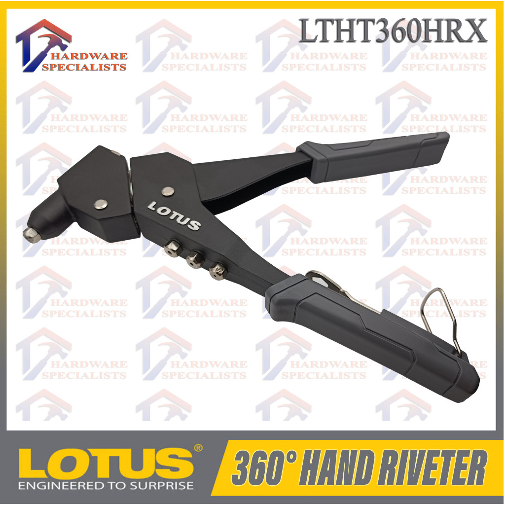 Lotus 360° Hand Riveter Swivel Head LTHT360HRX | Shopee Philippines