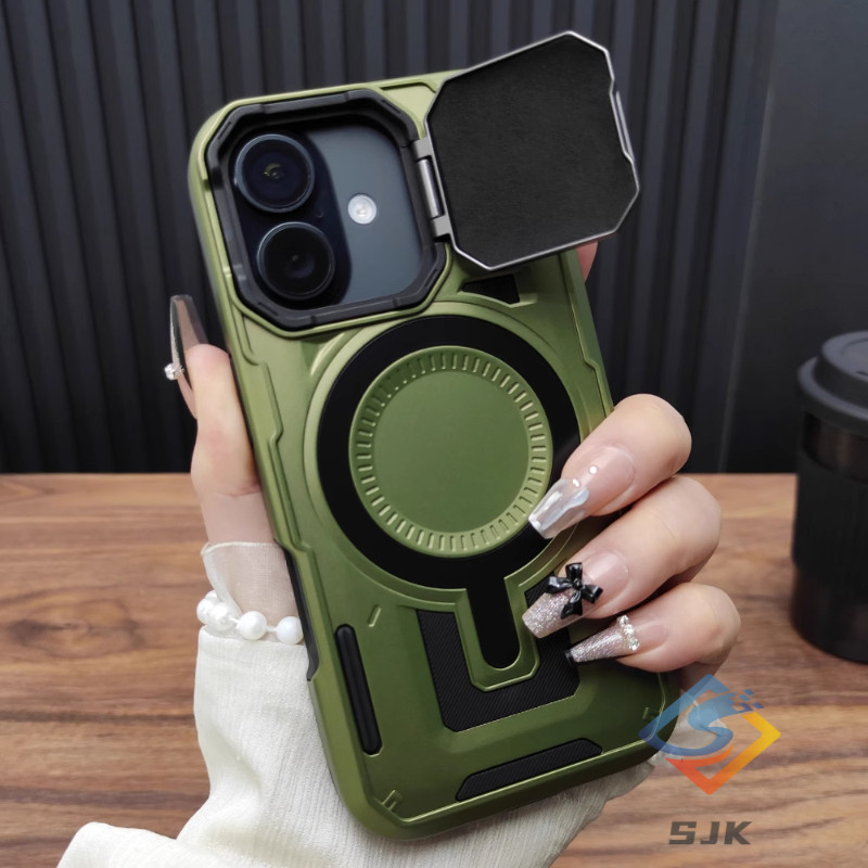 Military Grade Armor hard magnetic shell iP 16 Promax Phone case for ...
