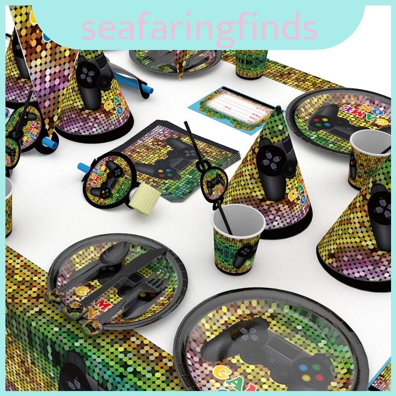 Game Exciting Theme Birthday Party Supplies Set To Promote Friendship ...