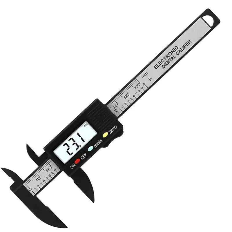 B4 Tiny Digital Vernier Caliper 0-100Mm Electronic Ruler With Screen ...