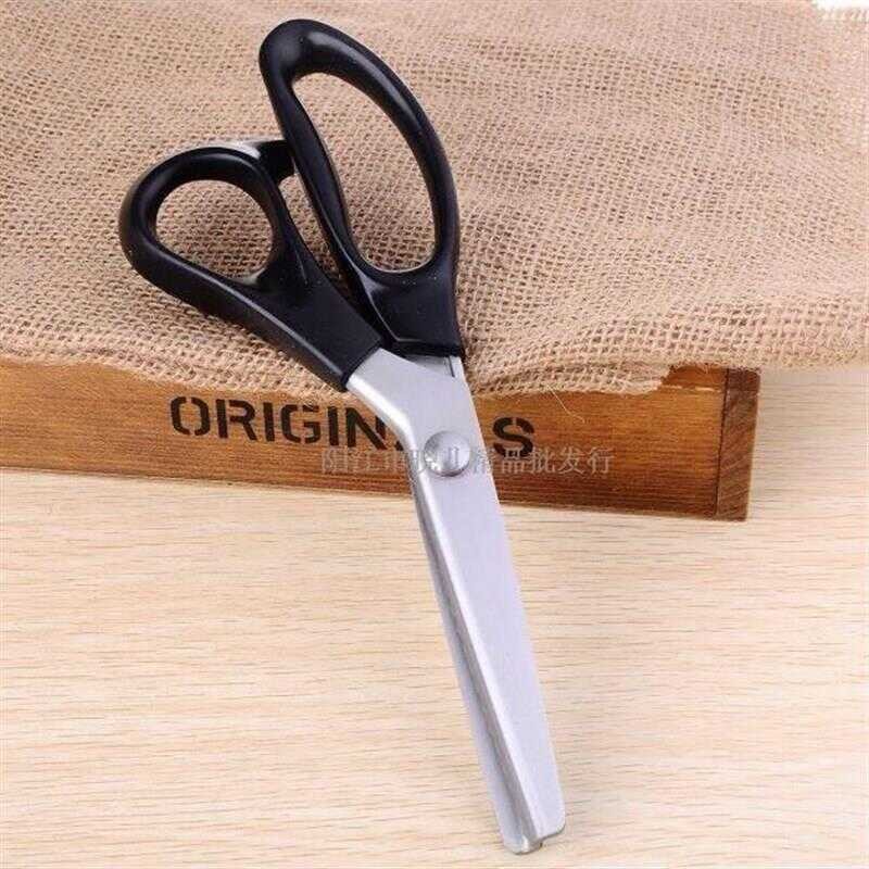 Quick hair lace scissors, tooth cloth, manual cutting of fabric samples ...