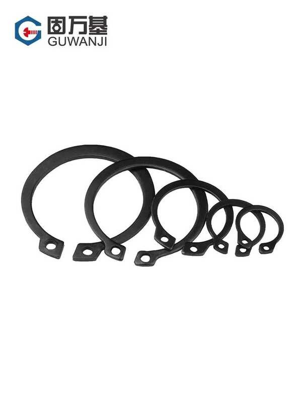 Shaft shaft outer bearing, elastic retaining ring buckle, C-type clamp ...