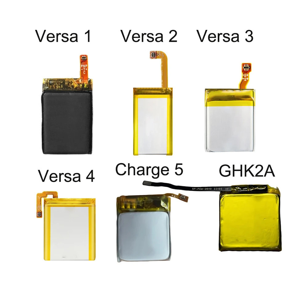 Replacement Battery For Fitbit 1 3 4 Versa Lite Charge 5 Sense 2 Ghk2a ...