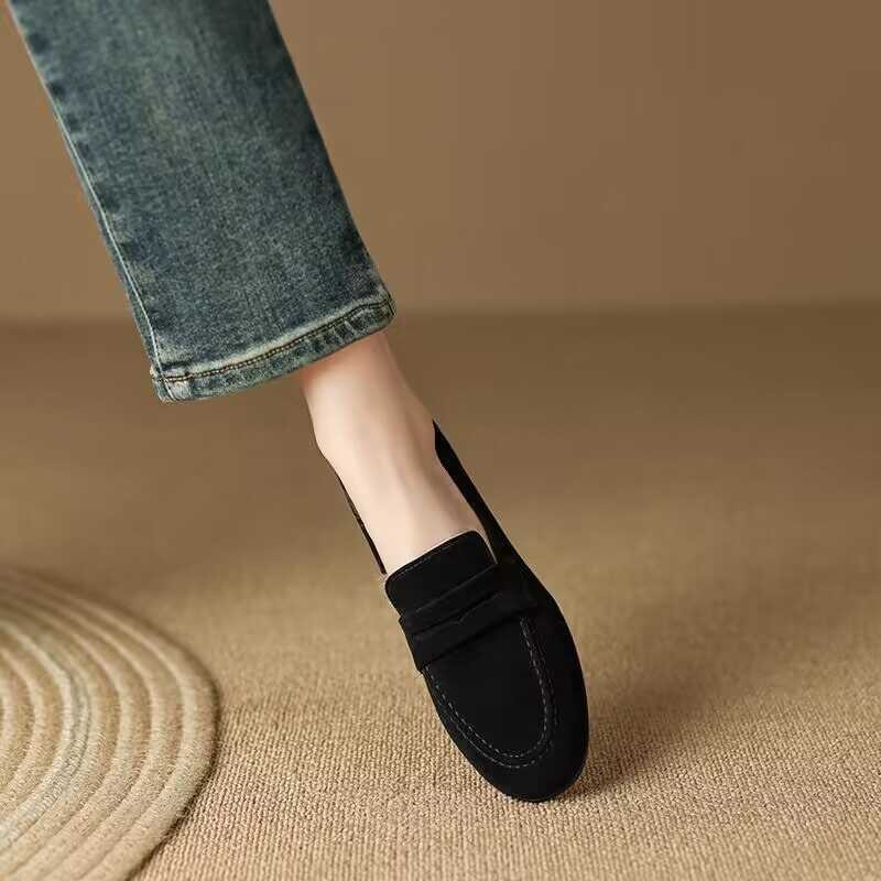 24 New Flat Under Niche Loafers Spring And Autumn 2024, Shoes For Women