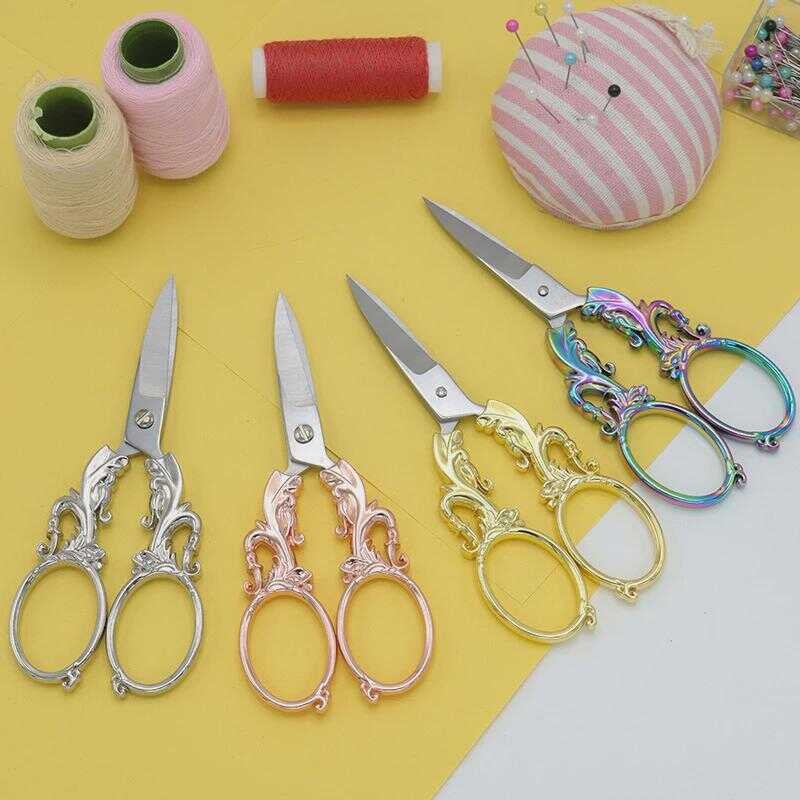 New Classical Zinc Alloy Handle Stainless Steel Scissor Blade Rivet ...