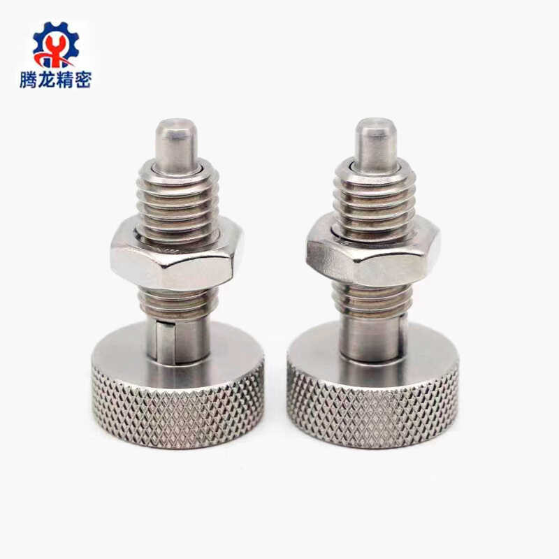 flower head Rolling knob plunger indexing pin M6M8M10M12M16 telescopic ...
