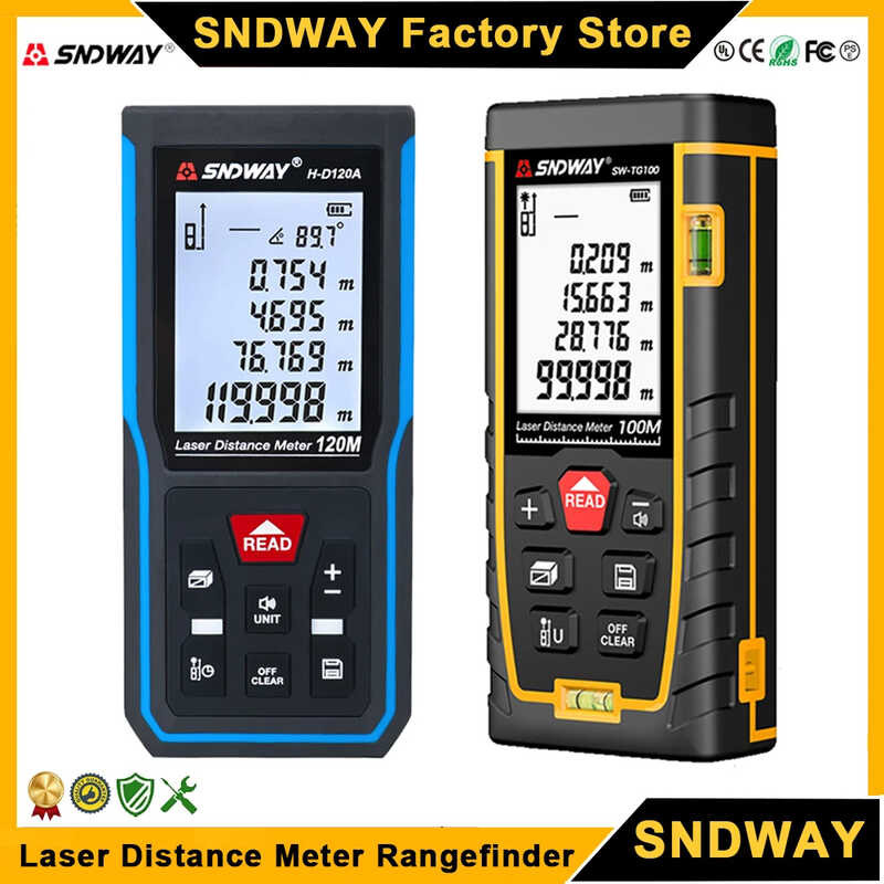 SNDWAY a SW Rangefinder Digital Laser Distance Meter Professional High ...
