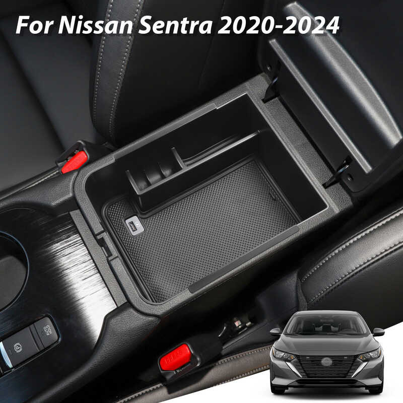 Armrest 8 Storage Box Para Sa Nissan Sentra 2020 2021 2022 2023 2024 ...