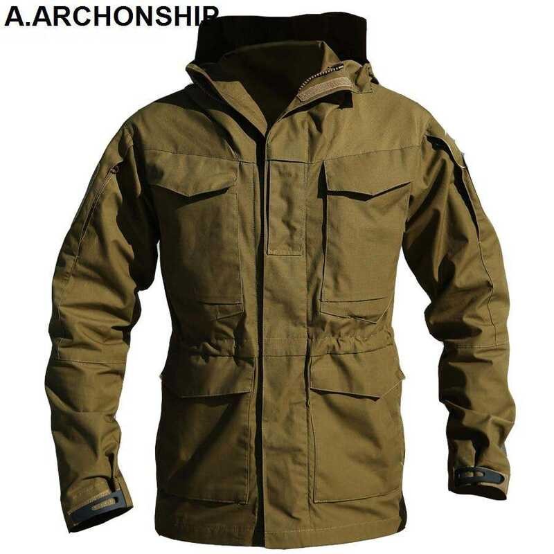 M65 UK US Army Clothes Windbreaker Military Field Jackets Mens Winter ...