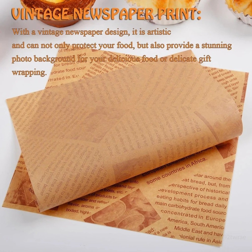 Burger Wrapper Paper Customized Burger Paper Wrapper Dessert Wrapping ...