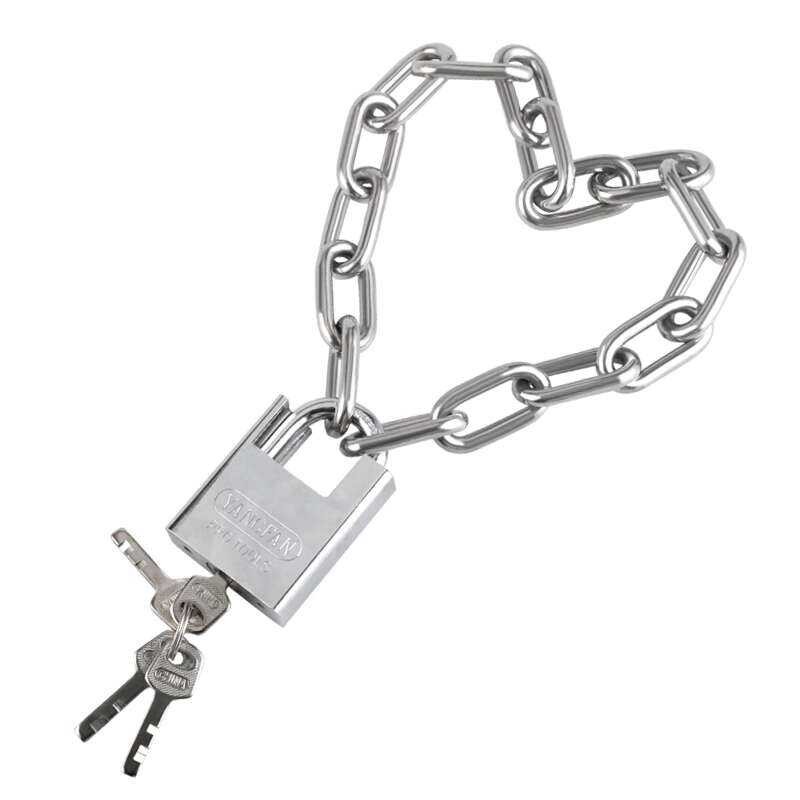 Stainless steel anti-shear safety iron chain, hydraulic pliers ...