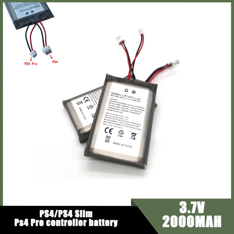 Batteria Per SONY PS4 PS4 PRo Slim LIP1522 Controller Playstation GamePad Dualshock 4 V1 V2 Batteria Ricaricabile Senza Fili - Foto 10