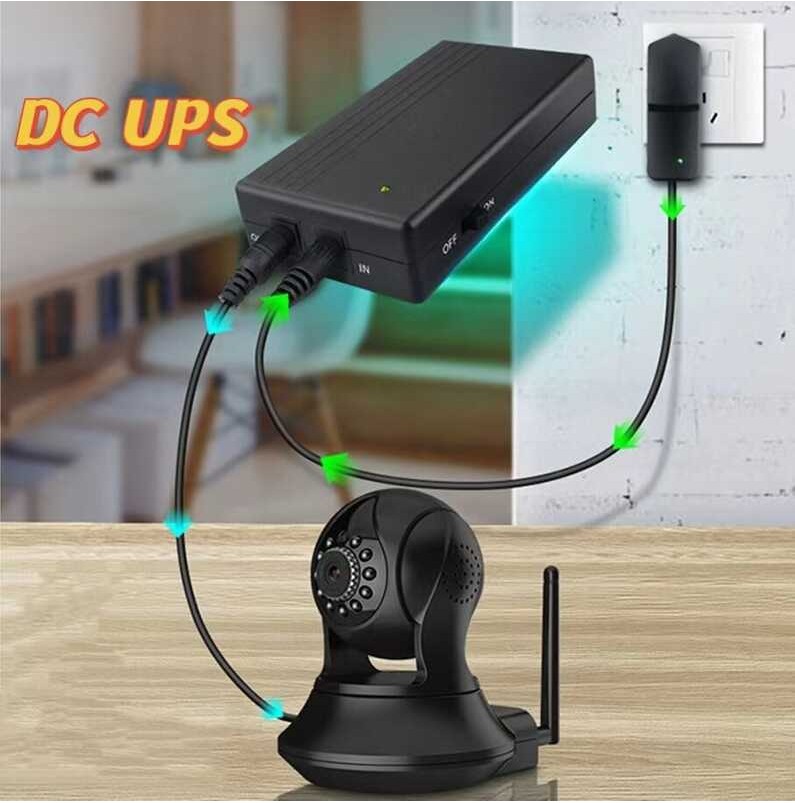 Cd 1A DC Powerbank Mini Modem 12V UPS Para Sa Router Wifi | Shopee ...