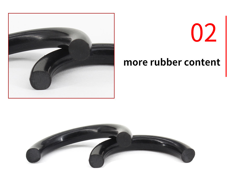 Ouling CS2mm Black NBR Nitrile Rubber O-Ring washer Sealing Ring ...