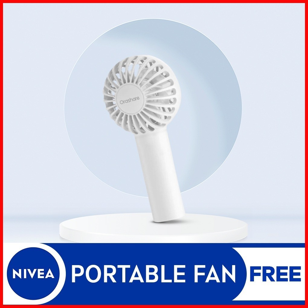 NIVEA Portable Fan (Freebie) | Shopee Philippines