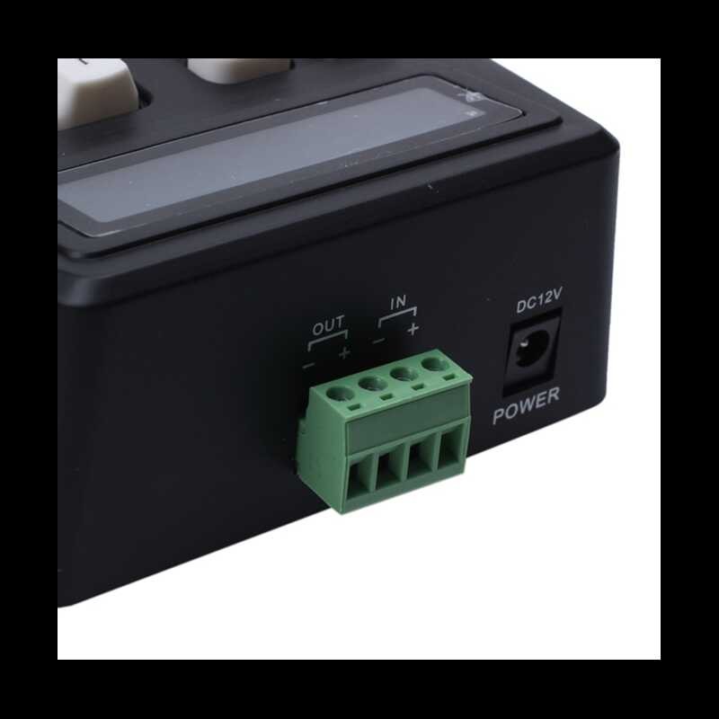 Mini 3D Coaxial CCTV Keyboard Controller LCD 1.5Km Joystick Rs485 PTZ ...
