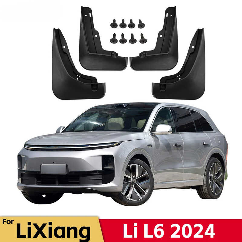 For Lixiang Li L Mud Flaps Splash Guards Front Rear Wheels Fender Car Accessories Pcs B