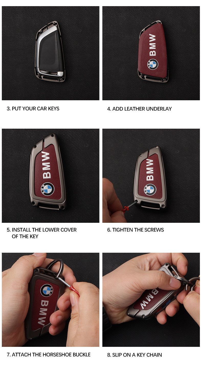 [Ready Stock]BMW car key case for X1 X3 X4 X5 F15 X6 F16 G30 7 Series ...