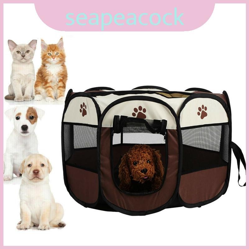 Portable Foldable Pet Tent Dog Cat Game Star Anise Easy To Operate
