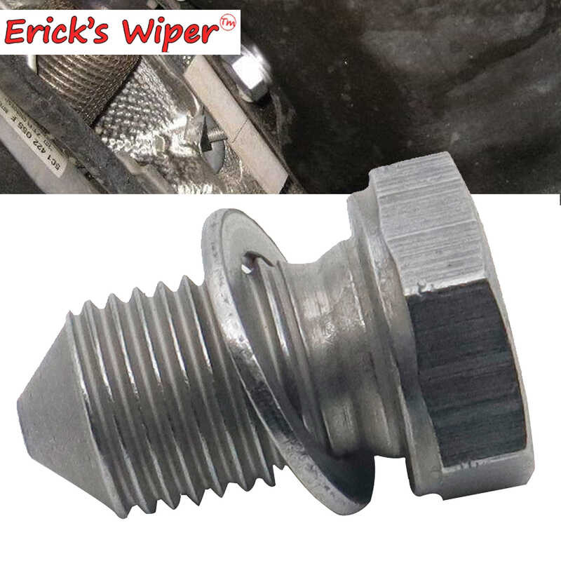 B6f Erick's Wiper Car Engine Thread Oil Drain Sump Plug Gaskets Washer ...