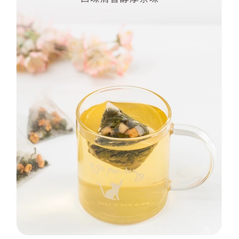 ZEJUN White Peach Peach Oolong Tea Flower and Fruit Tea Combination Tea ...