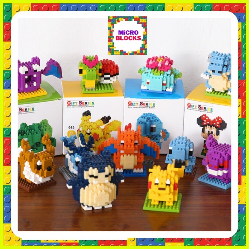 Pokemon Micro Blocks - Gengar - Pokemon Collection - Gift Series - Wise ...