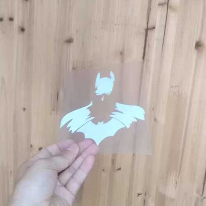 Rear Window Glass Batman Cartoon Anime Movie Character Car Creative ...