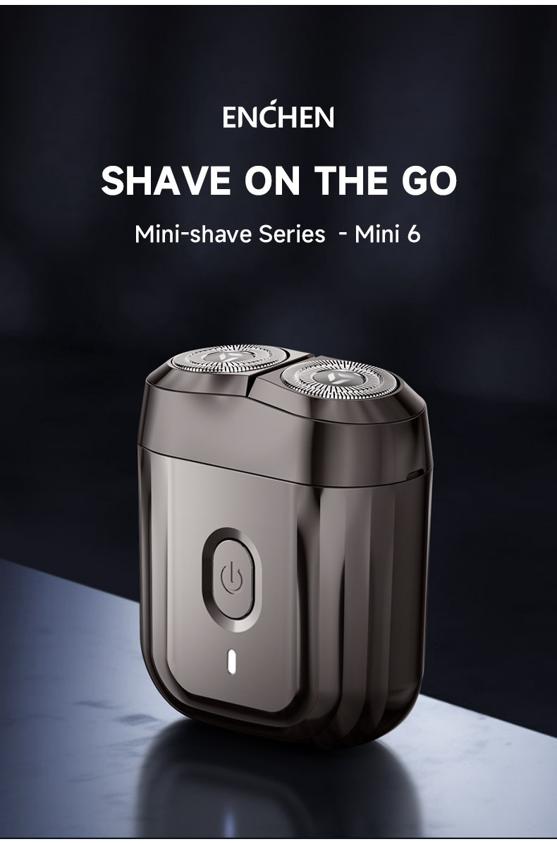 Enchen Portable Electric Shaver Rechargeable Trimmer Travel Mini Razor ...