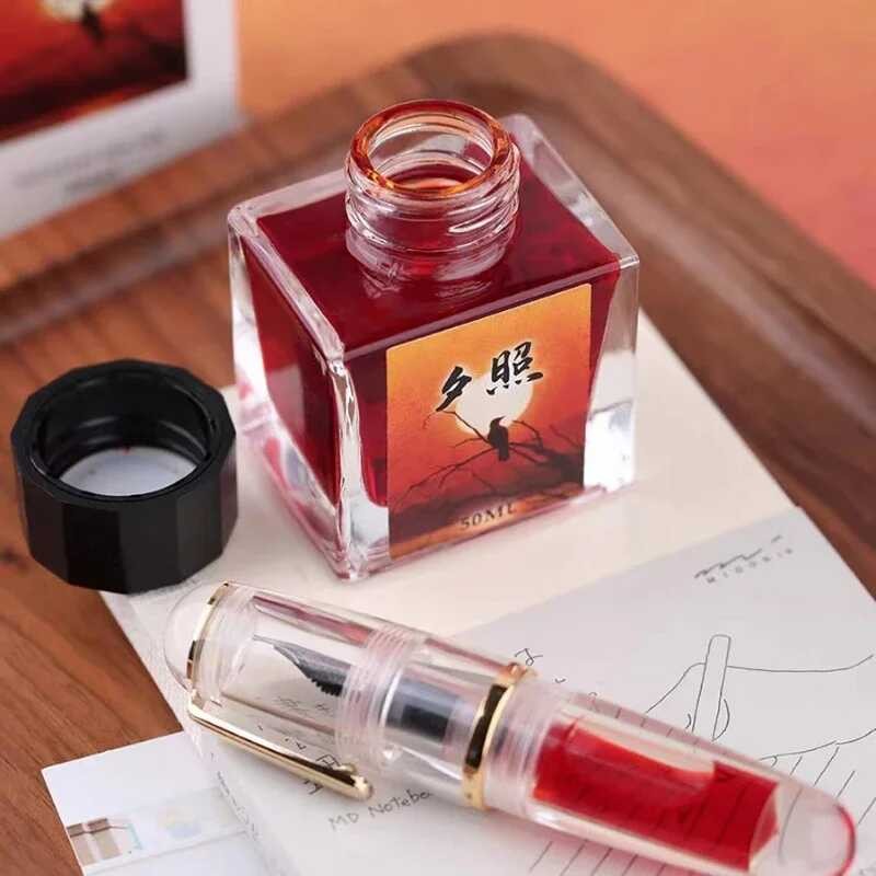 50Ml MOHN Colorful Poetry Fashion Series Ink For Writing, Carbon Ink ...