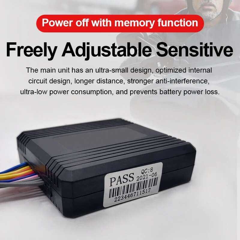 Start Engine Immobiliser Remote Control Motorcycle Bike One Way ...