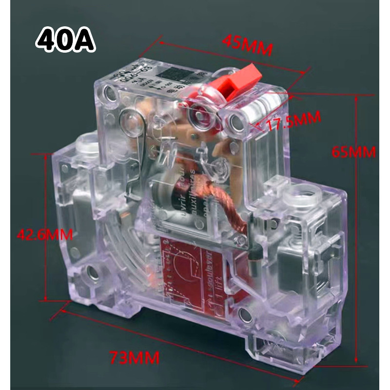 E-bike Electric Tricycle Clear DC Circuit Breaker 40A/63A Air Switch ...