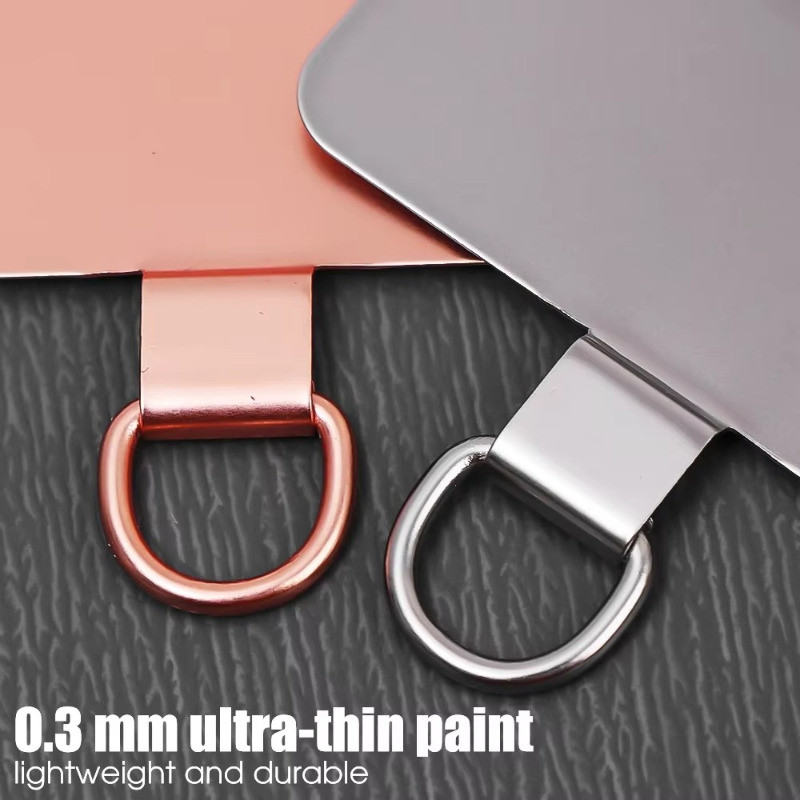 Anti-loss Phone Tether Metal Tab - Ultra-thin Stainless Mobile Phone ...