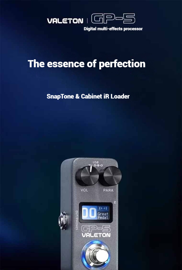 Valeton Electric Guitar Integrated Effect Device GP-5 Stubborn Single ...