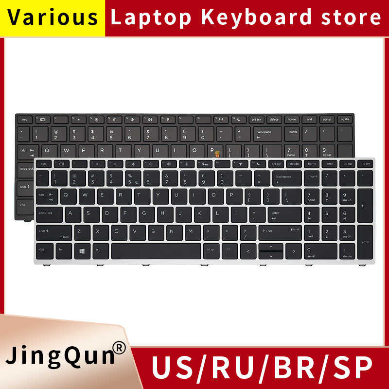 New F US Laptop Keyboard For HP Probook 450 455 470 G4 650 G5 English 5